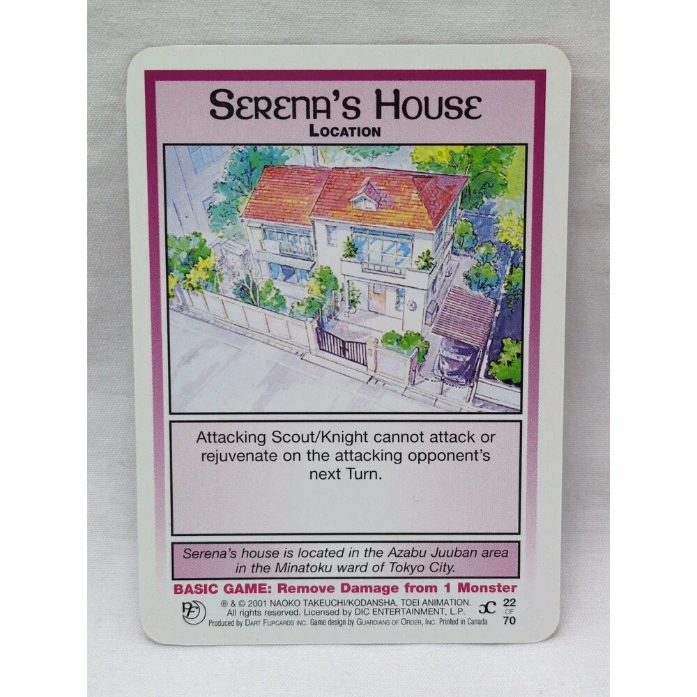 Serena's House Sailor Moon CCG Past And Future Card #22